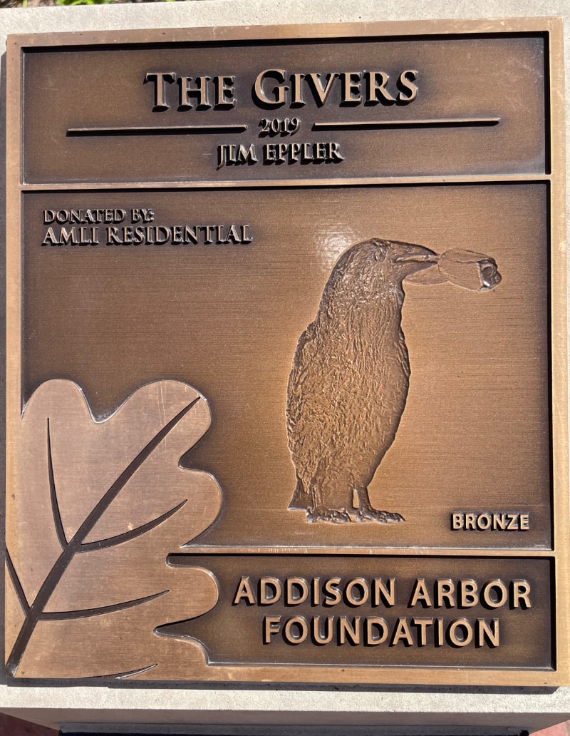The Givers Plaque